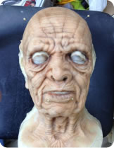 同人誌「怪処」幽霊爺さんメイク